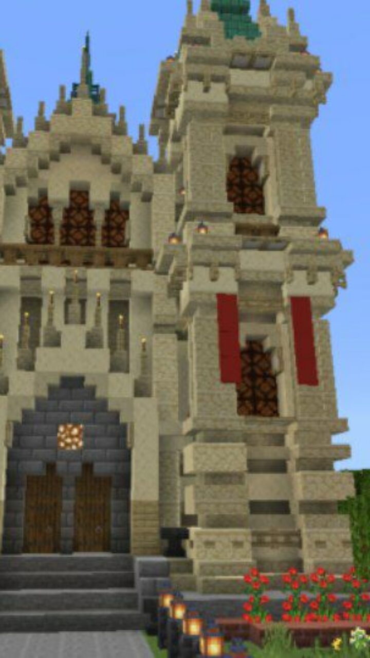 Ancient Church from Church Map for Minecraft PE