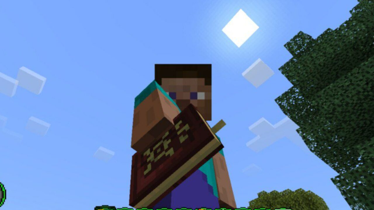 Book from Shield Hero Mod for Minecraft PE