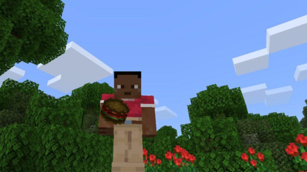 Burger from Niel Culinary Mod for Minecraft PE