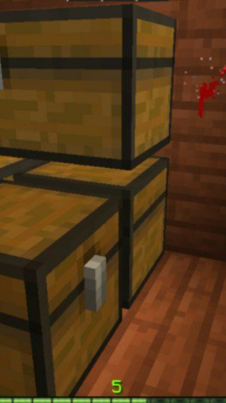 Chests from Escape from Pocong Map for Minecraft PE