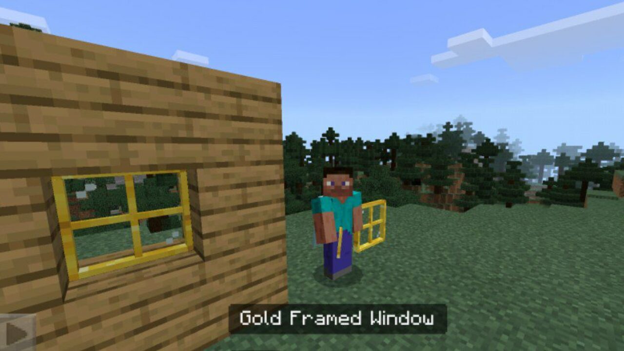 Gold from Windows Mod for Minecraft PE