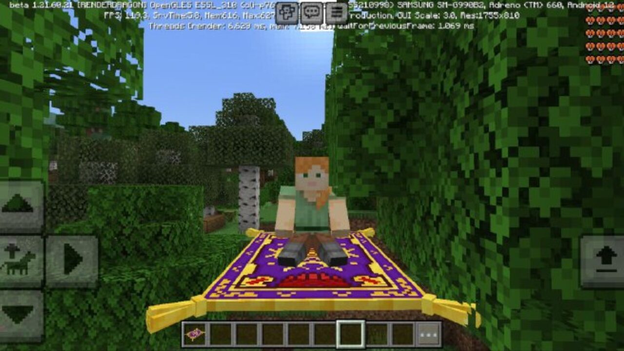 Magic from Carpet Mod for Minecraft PE