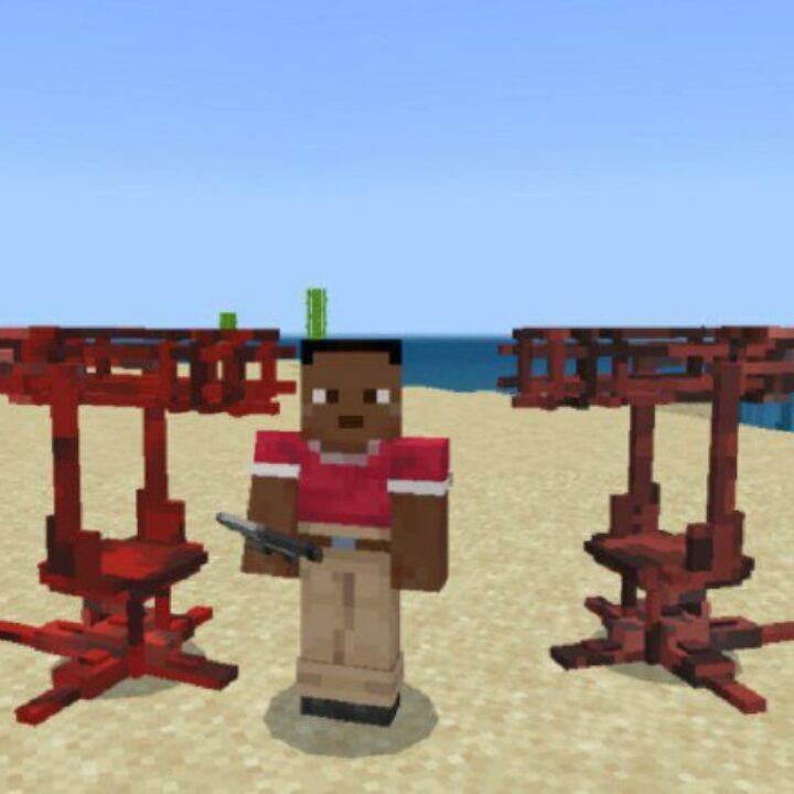 Download Minigun Mod for Minecraft PE