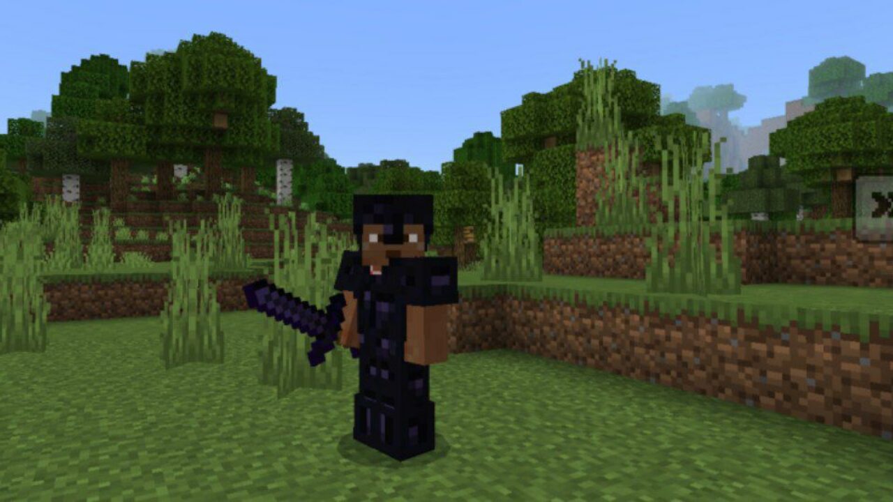 Obsidian Plus Mod for Minecraft PE