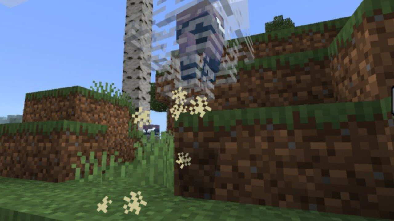 Particles from Breeze Mod for Minecraft PE