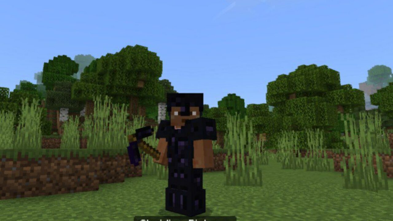 Pickaxe from Obsidian Plus Mod for Minecraft PE