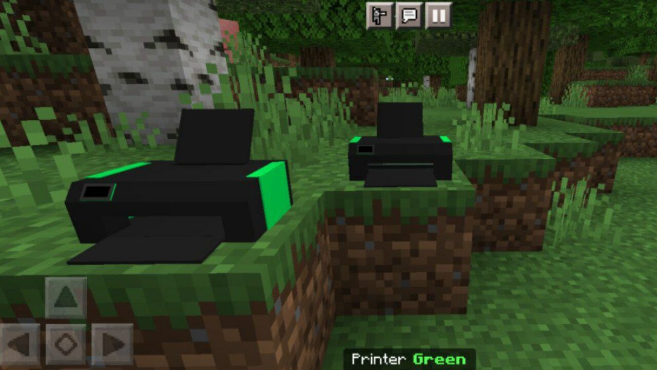 Printer from Device Mod for Minecraft PE