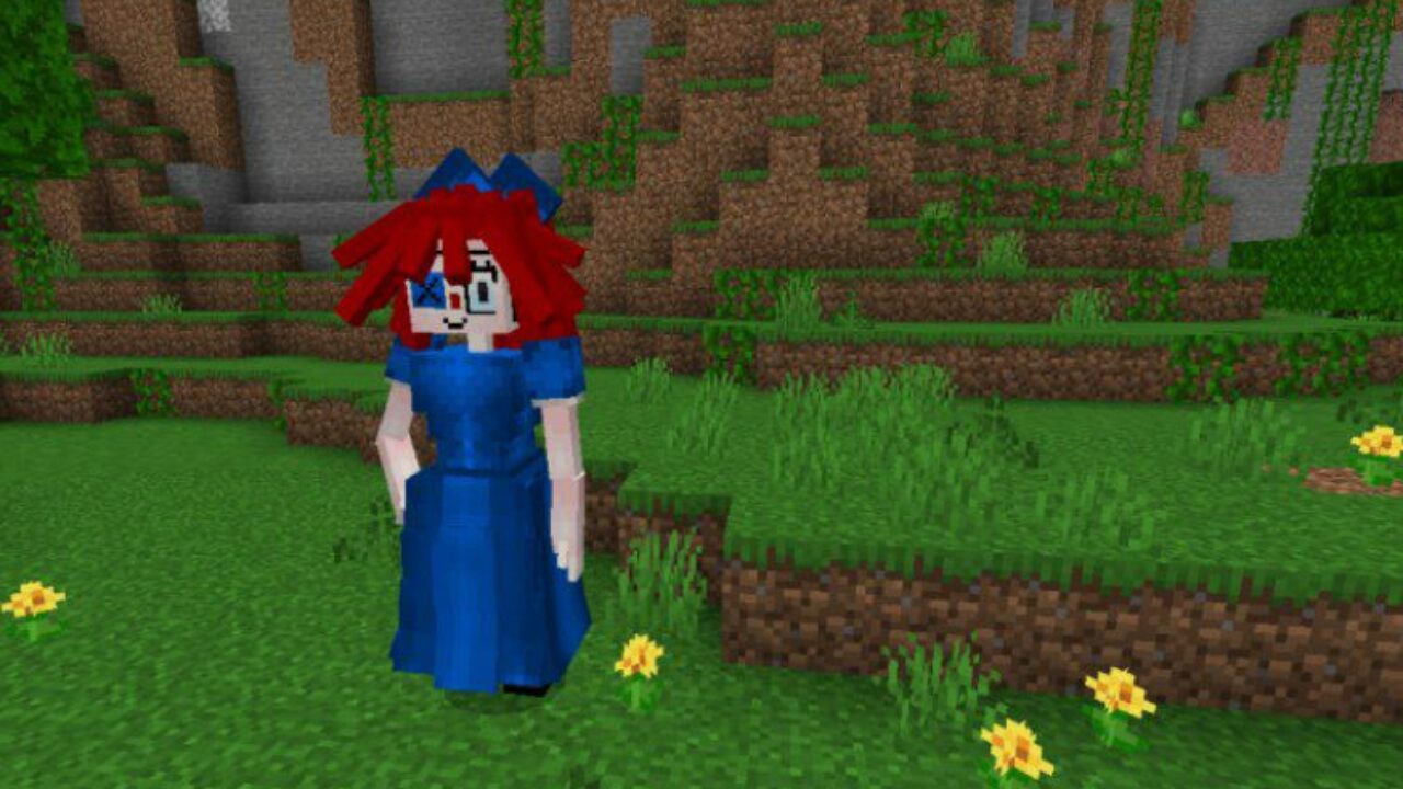 Ragatha from Amazing Digital Circus Mod for Minecraft PE