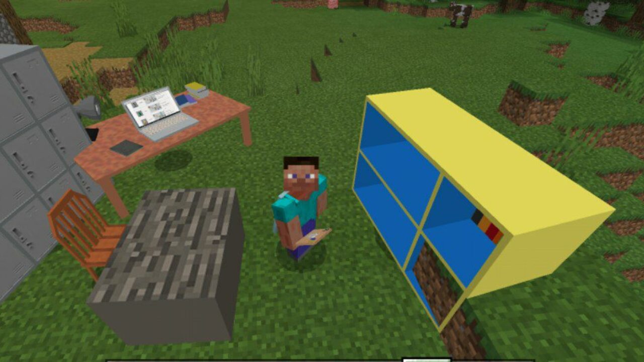 School Furniture Mod for Minecraft PE