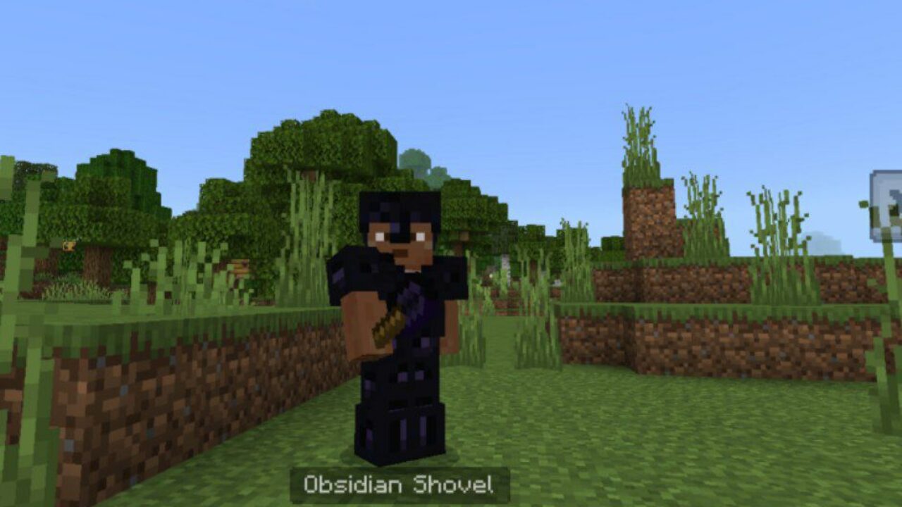 Shovel from Obsidian Plus Mod for Minecraft PE