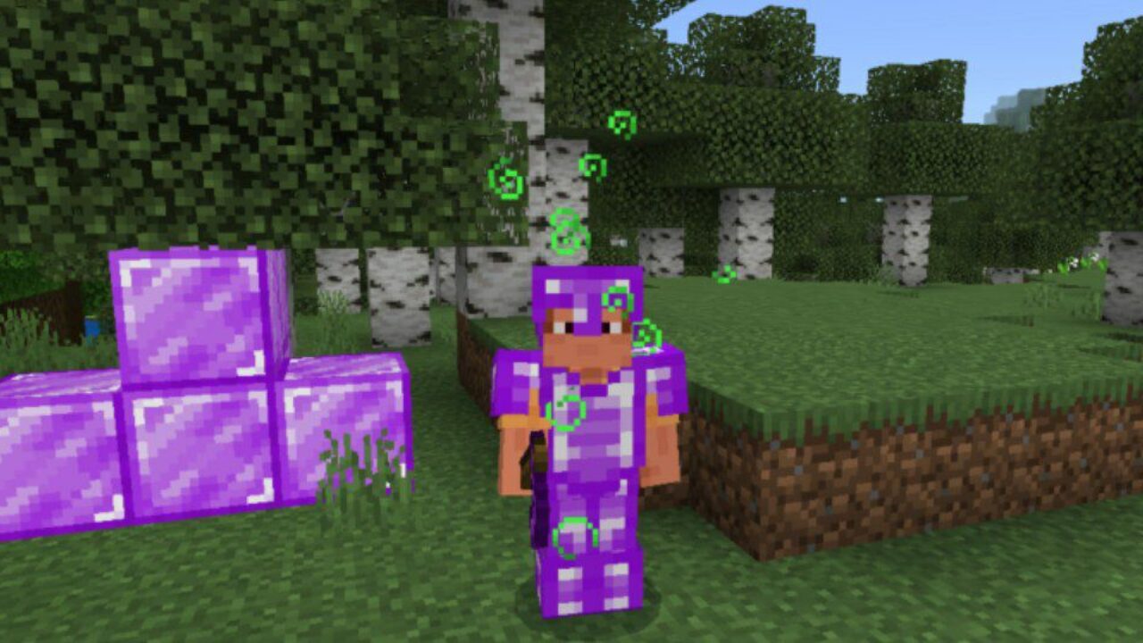 Taafeite Armor from Pigman Mod for Minecraft PE