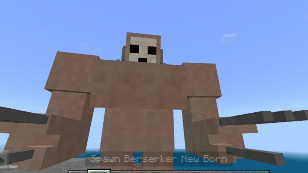 Berserker from Slendytubbies Mod for Minecraft PE