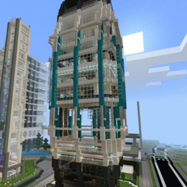 City of Houses Map for Minecraft PE