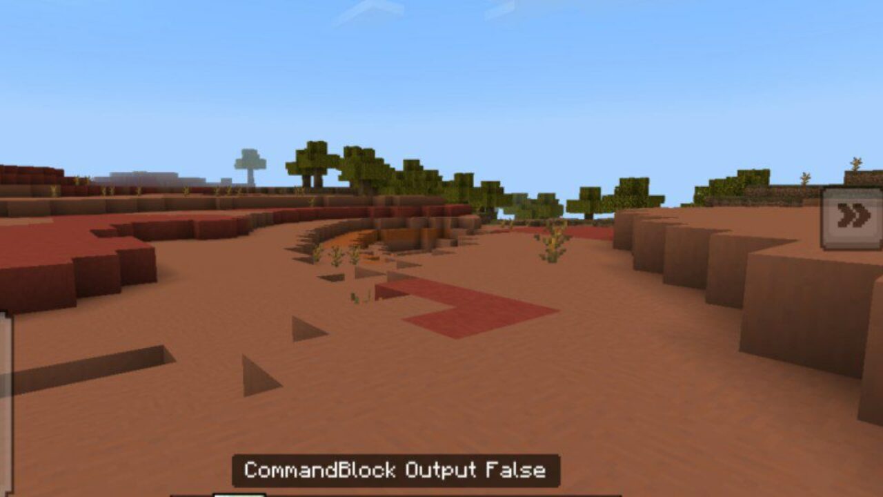 Command from Menu Mod for Minecraft PE