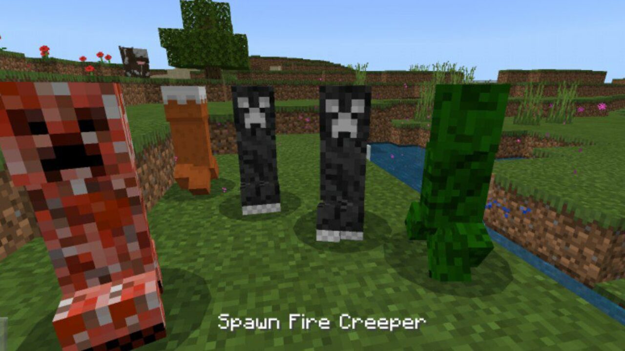 Creeper Mod for Minecraft PE