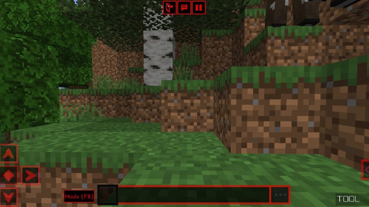 Design from Menu Mod for Minecraft PE