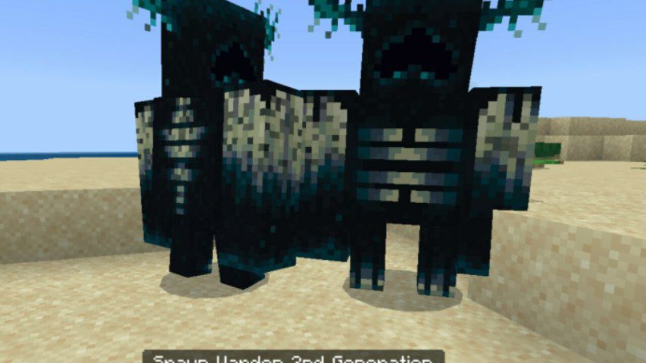 Generation from Warden Mod for Minecraft PE