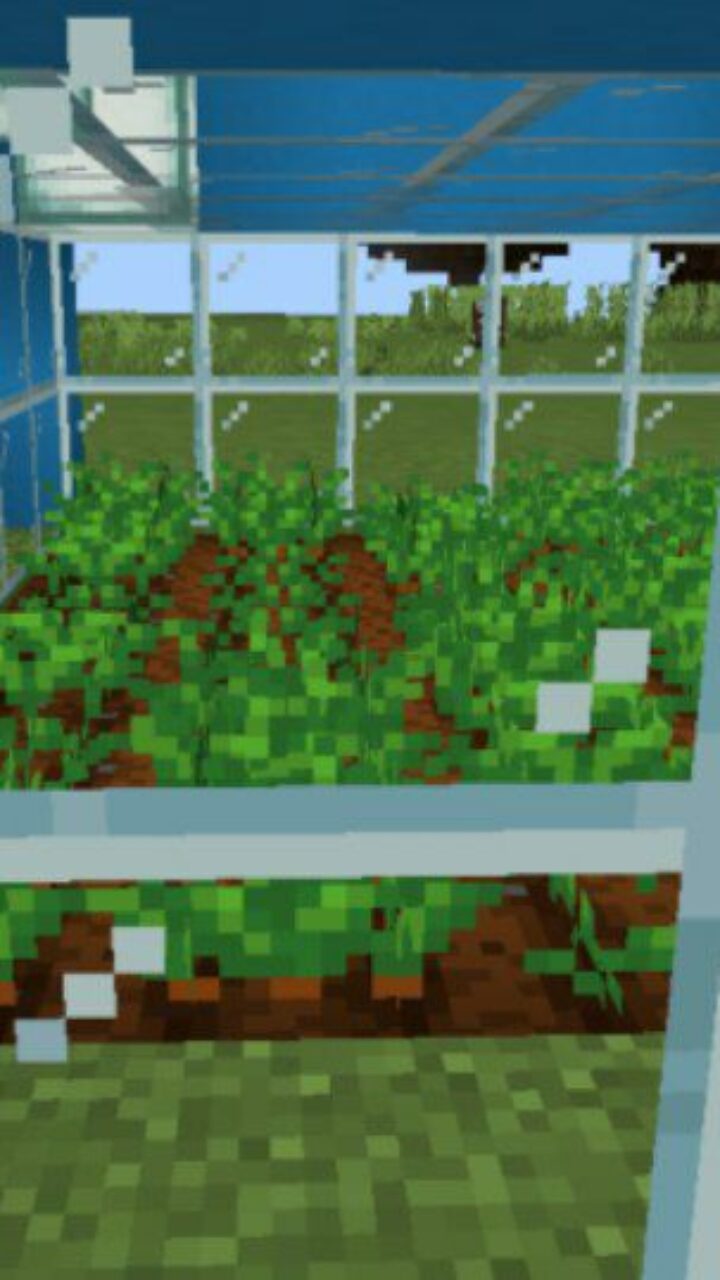 Greens from Farm Survival Map for Minecraft PE