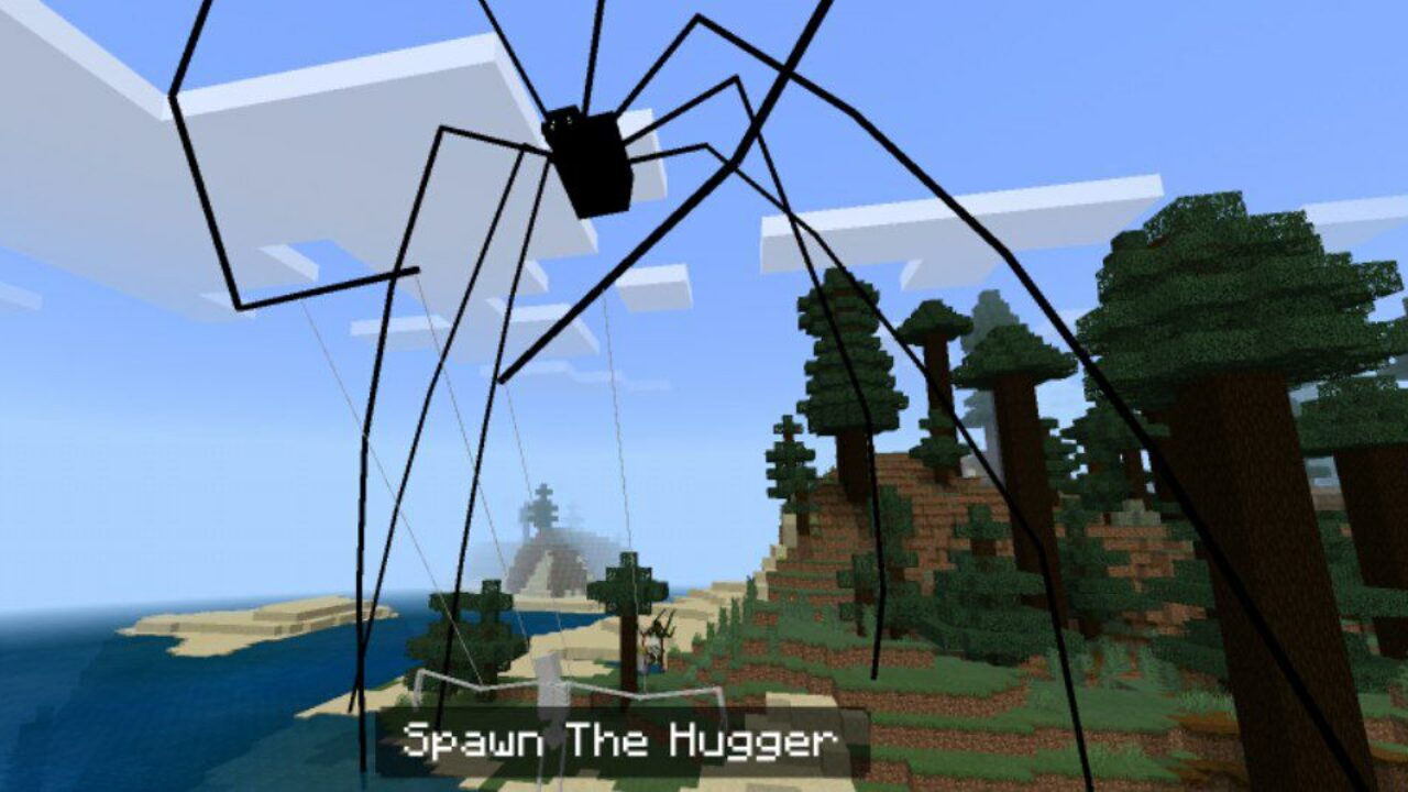 Hugger from Trevor Henderson Monsters Mod for Minecraft PE