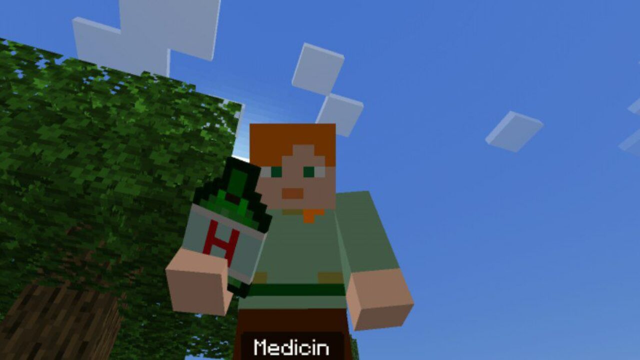 Medicine from Heal Mod for Minecraft PE