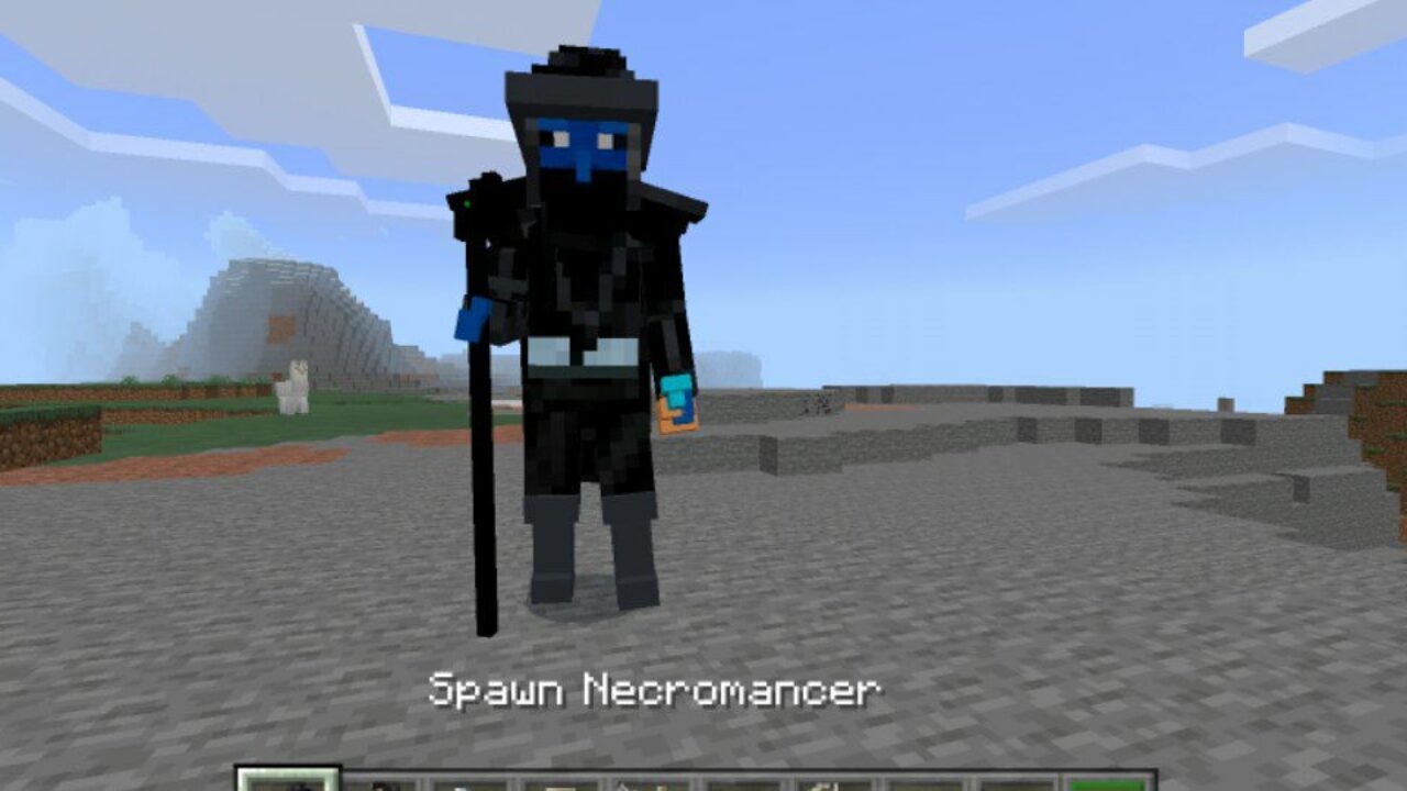 Necromancer from Knights Mod for Minecraft PE