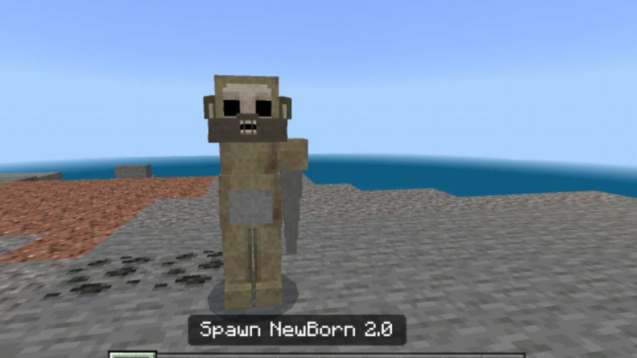 Newborn from Slendytubbies Mod for Minecraft PE