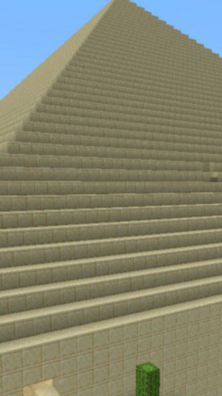 Pyramid from Egypt Map for Minecraft PE