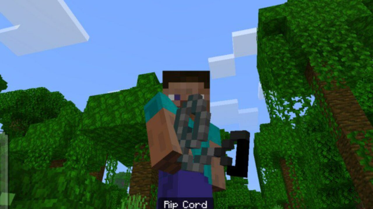 Rip Cord from Chainsaw Man Mod for Minecraft PE