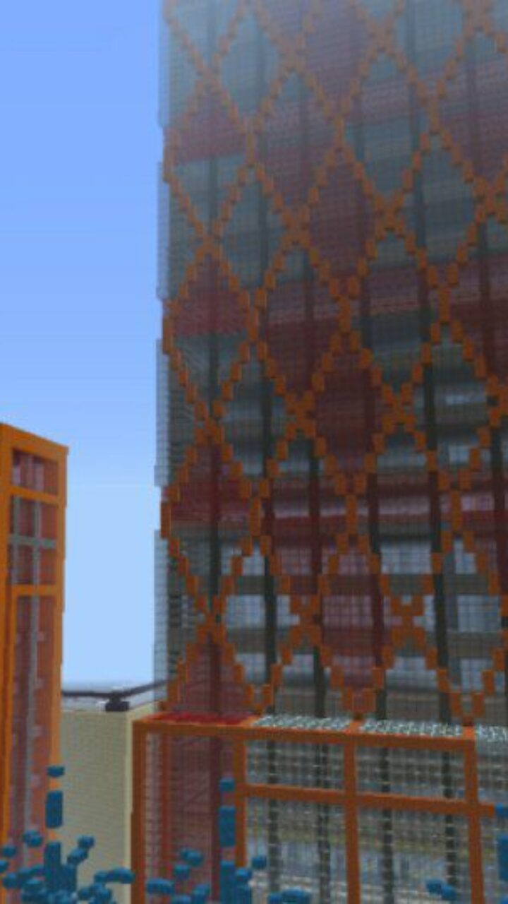 Skyscrapers from Dubai Map for Minecraft PE