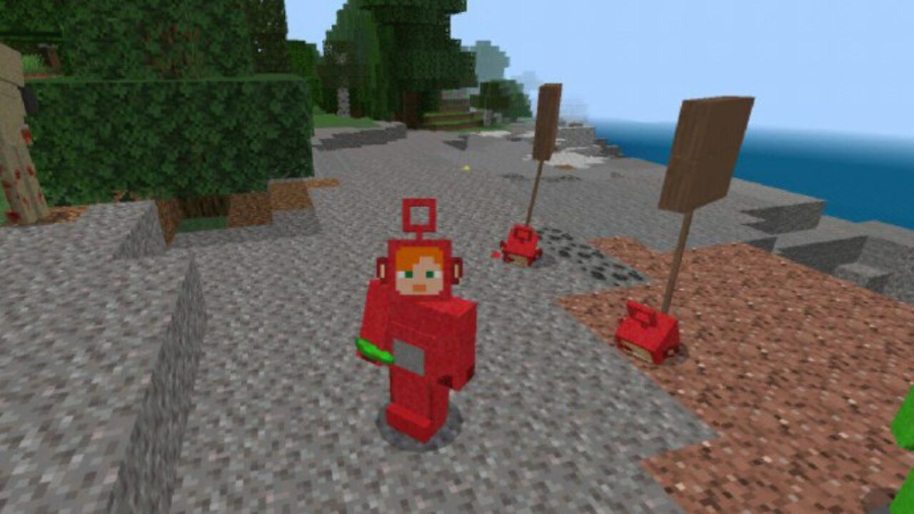 Slendytubbies Mod for Minecraft PE