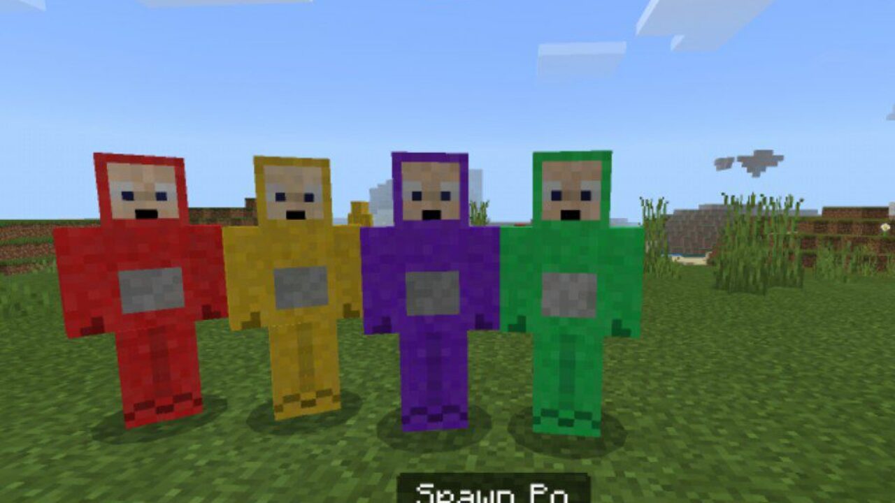 Teletubbies Mod for Minecraft PE