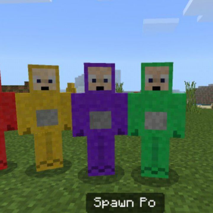 Teletubbies Mod for Minecraft PE