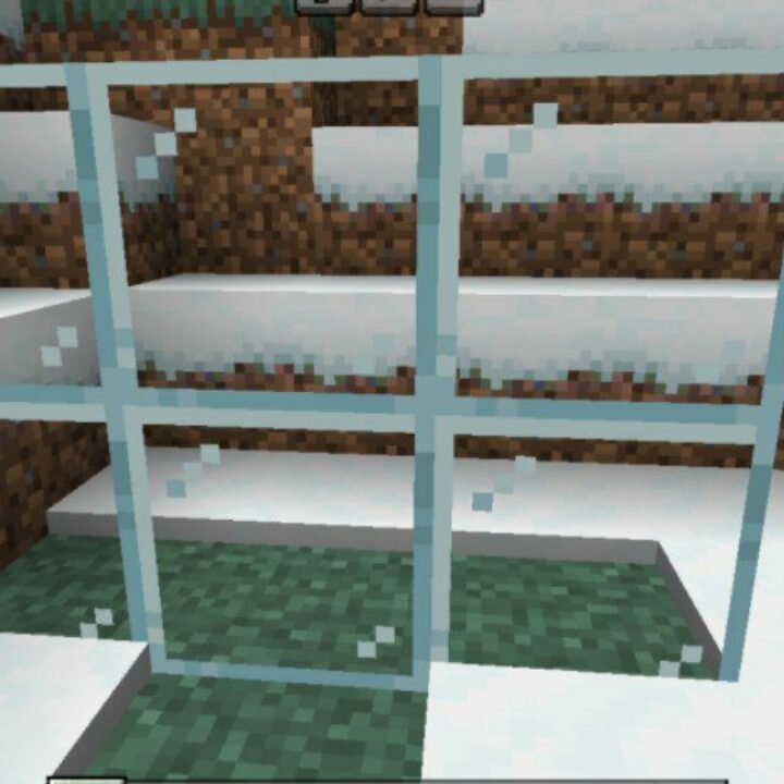 Transparent Blocks Mod for Minecraft PE