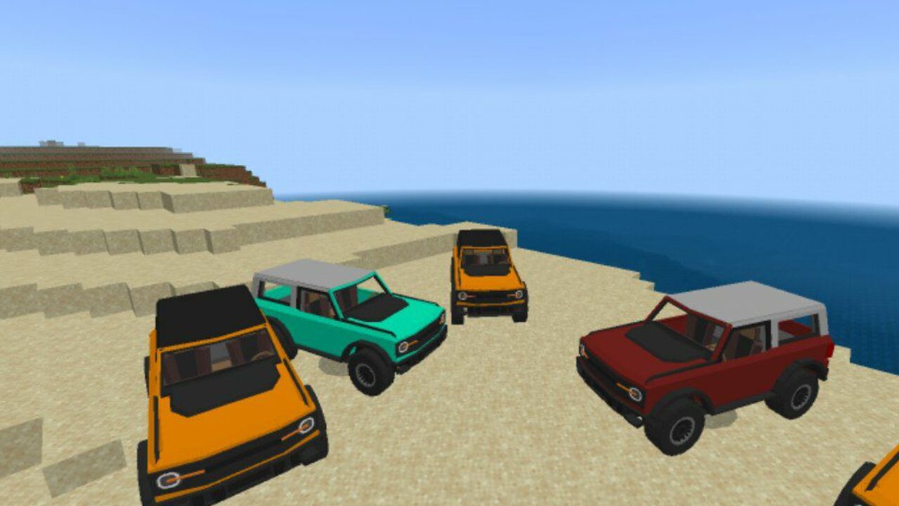 USA Cars Mod for Minecraft PE