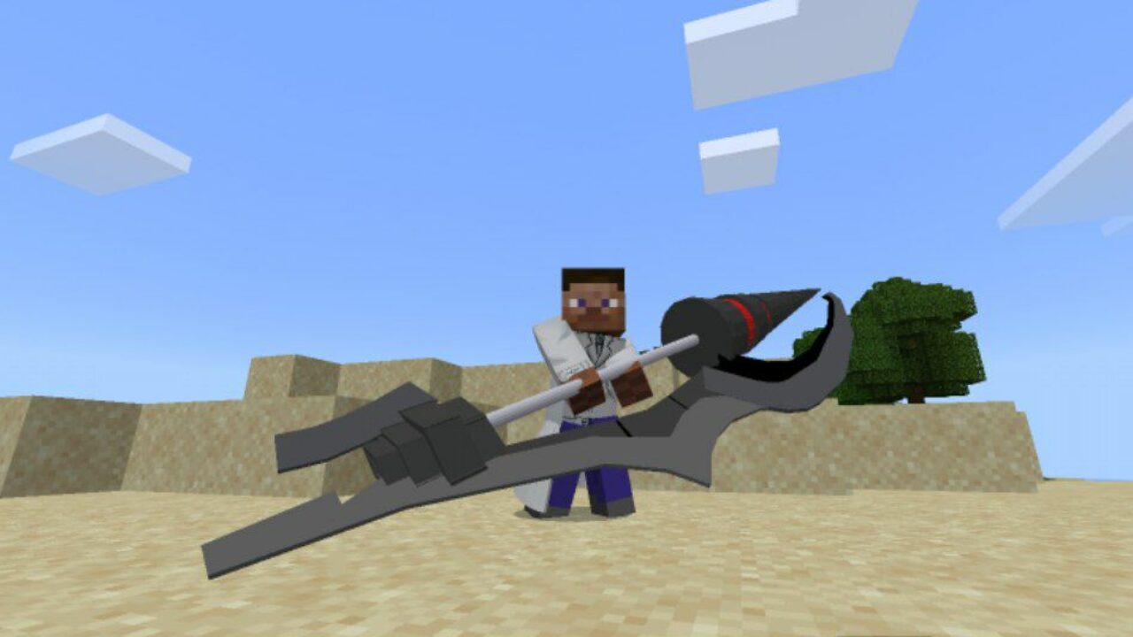 Weapon from Tokyo Ghoul Mod for Minecraft PE