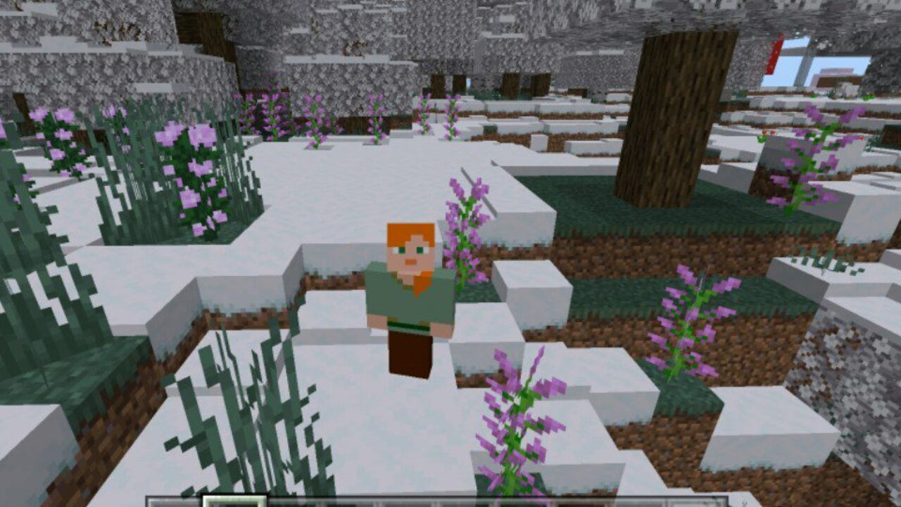 Winter from Snow Mod for Minecraft PE