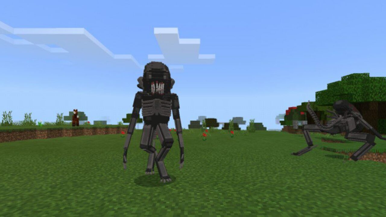 Xenomorph from Aliens Mod for Minecraft PE