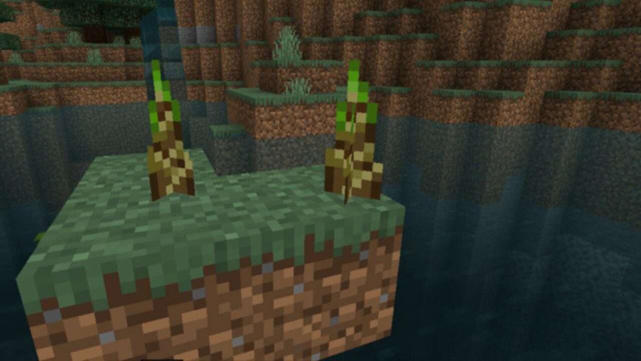 Bamboo from River Plus Texture Pack for Minecraft PE