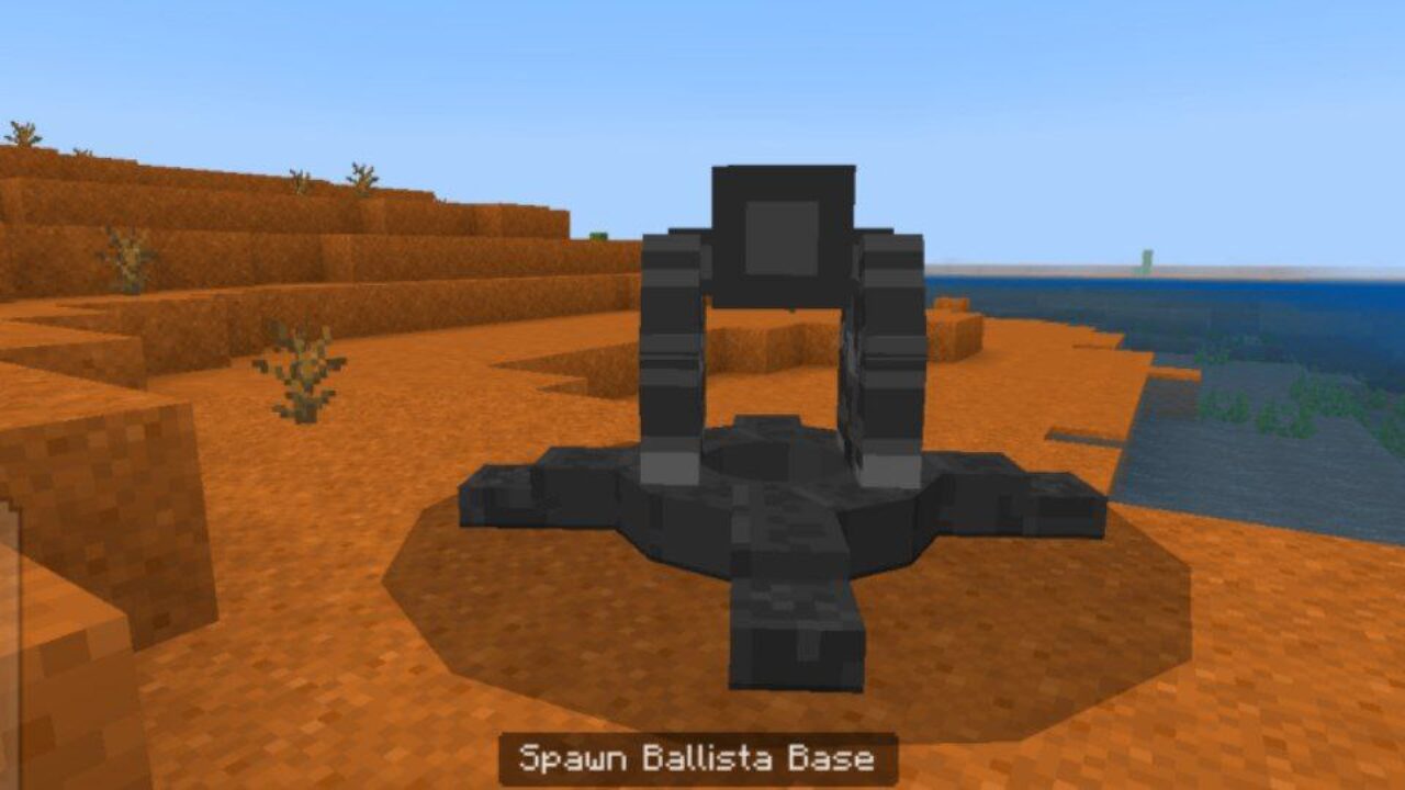 Base from Ballista Mod for Minecraft PE