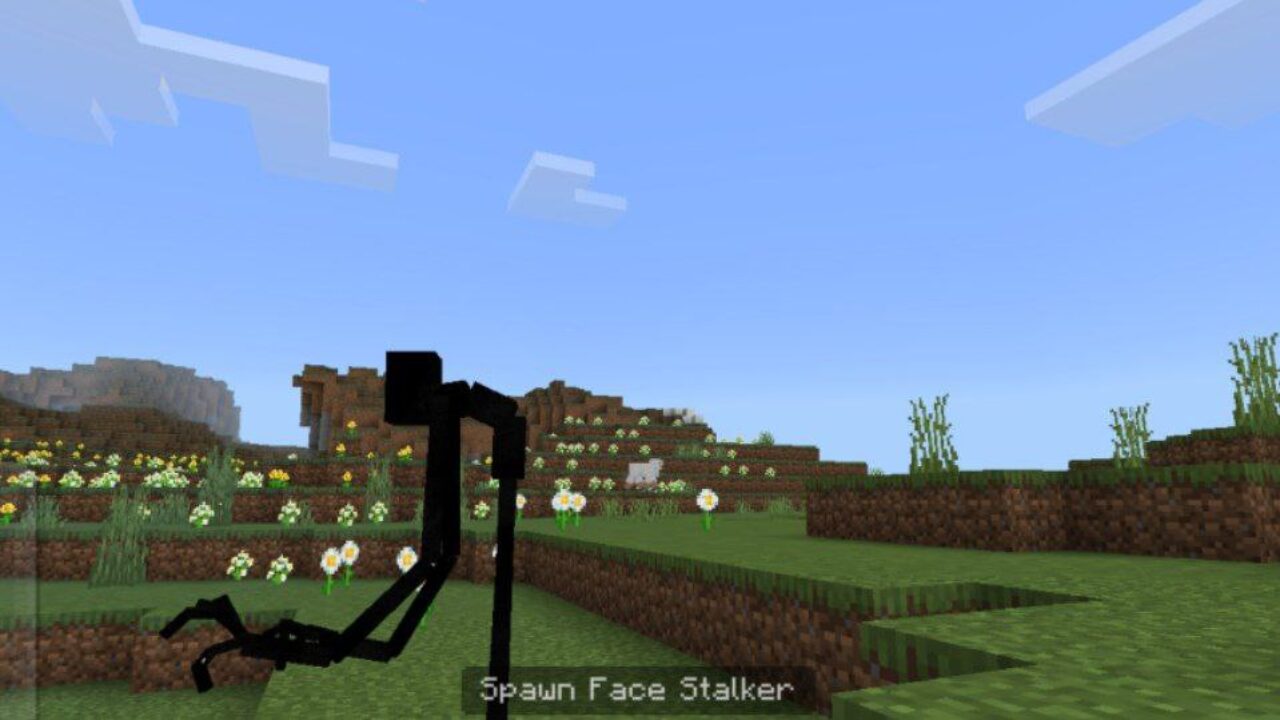 Face Stalker from In the Dark Mod for Minecraft PE