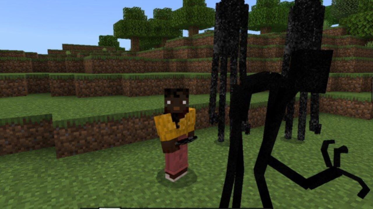 Monsters from In the Dark Mod for Minecraft PE