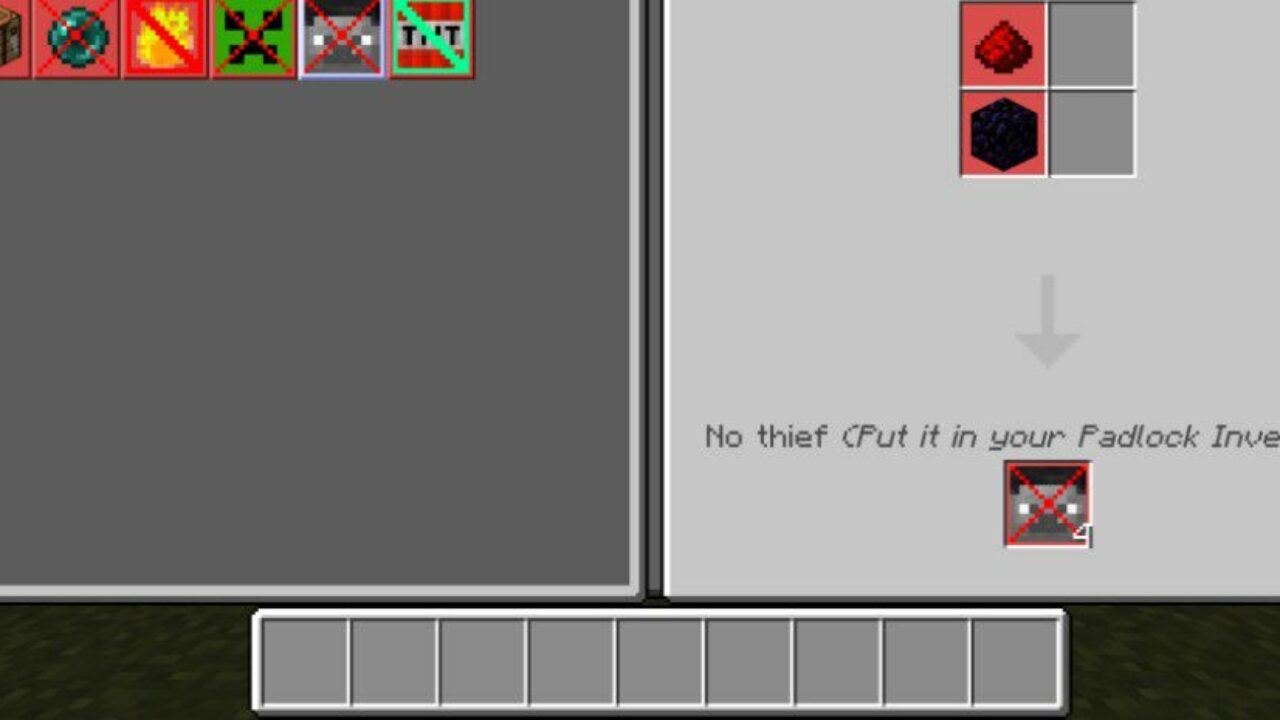 No Thief from House Protector Mod for Minecraft PE