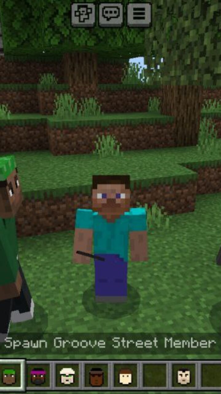 NPC from GTA Mod for Minecraft PE