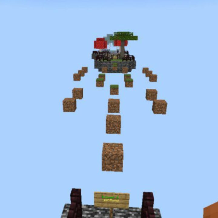 Parkour Islands Map for Minecraft PE