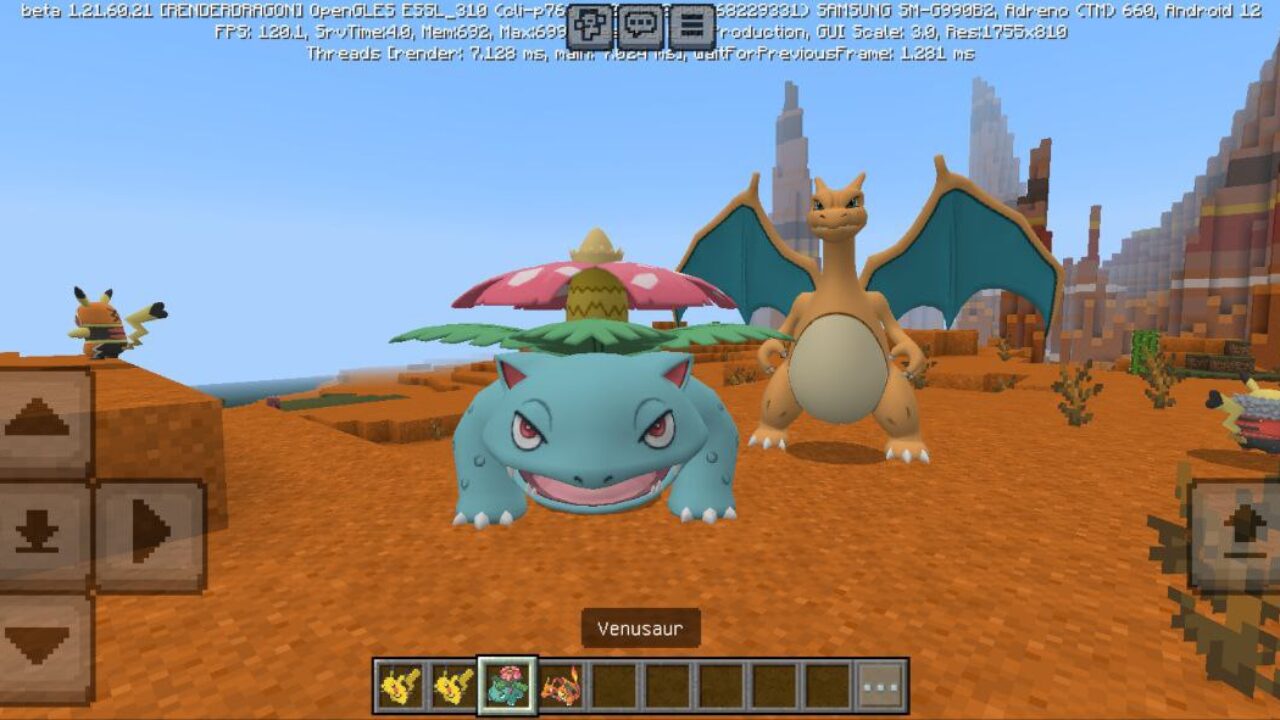 Pokemon Mod for Minecraft PE