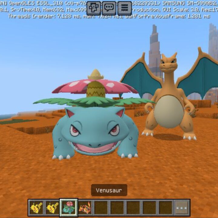 Pokemon Mod for Minecraft PE