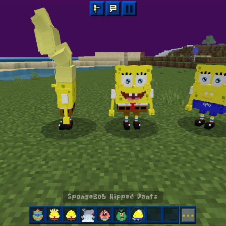 Spongebob mod for Minecraft PE