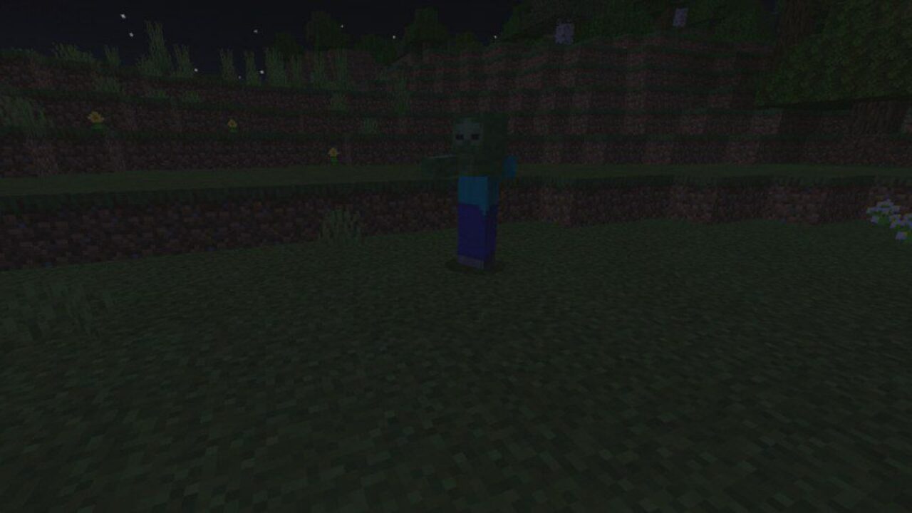 Zombie from Night Vision Shader for Minecraft PE