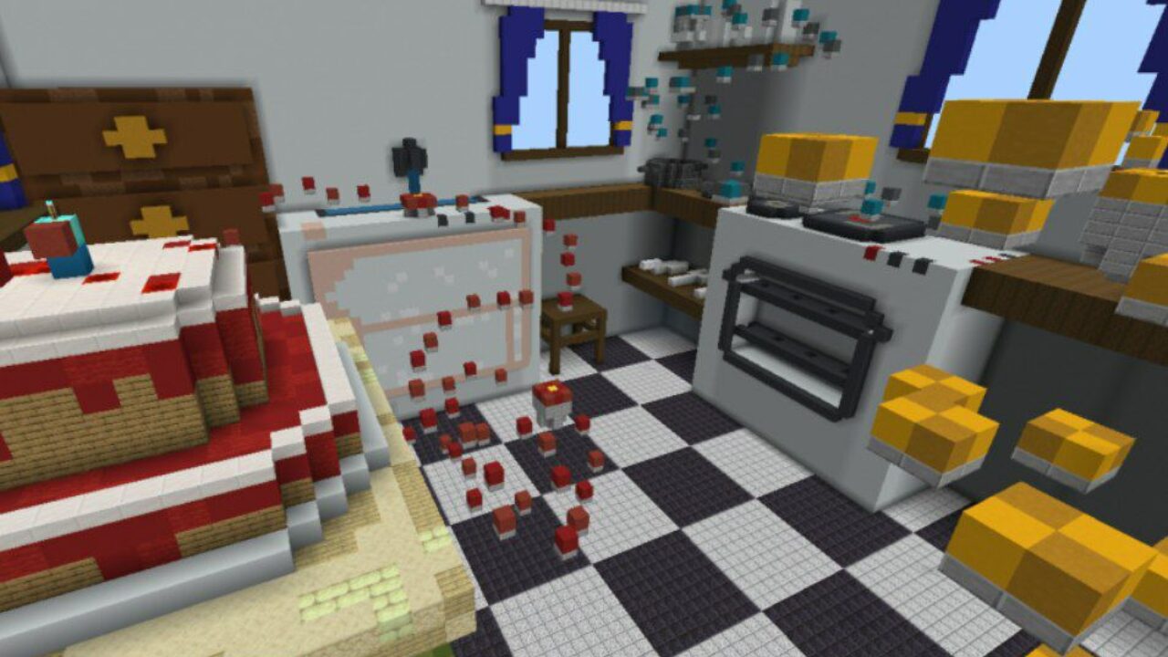 Birthday Party Map for Minecraft PE