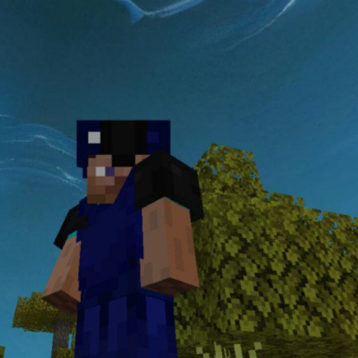 Blue Texture Pack for Minecraft PE